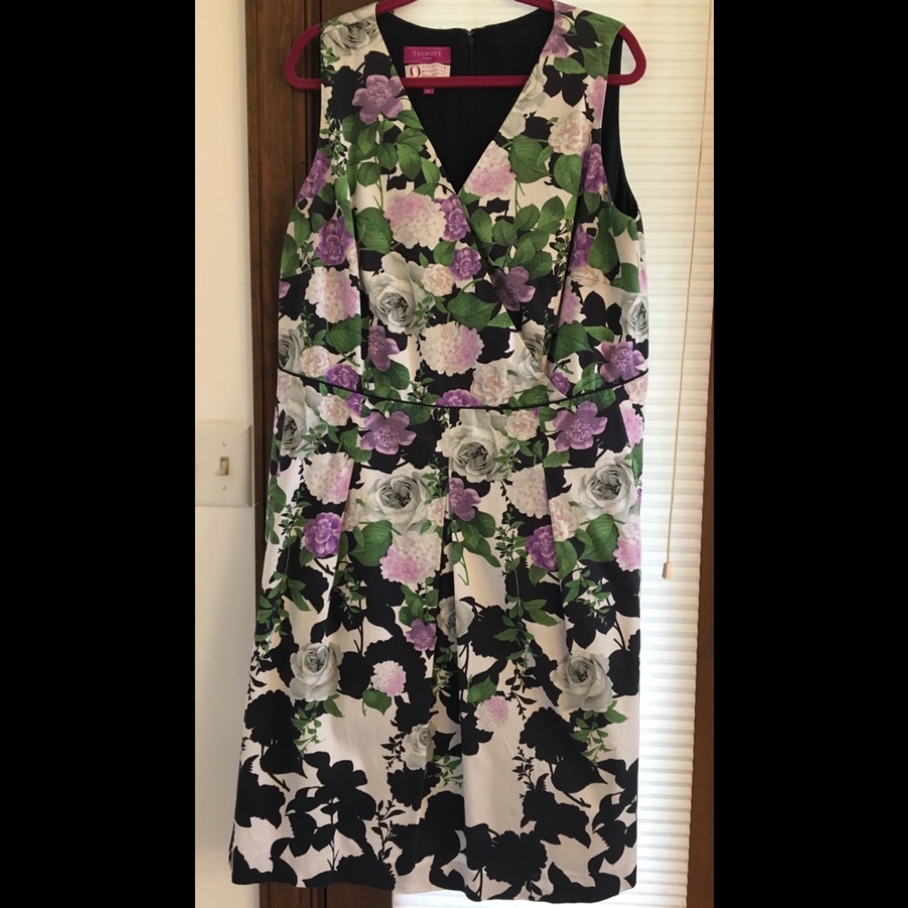 Lovely Talbots floral print dress